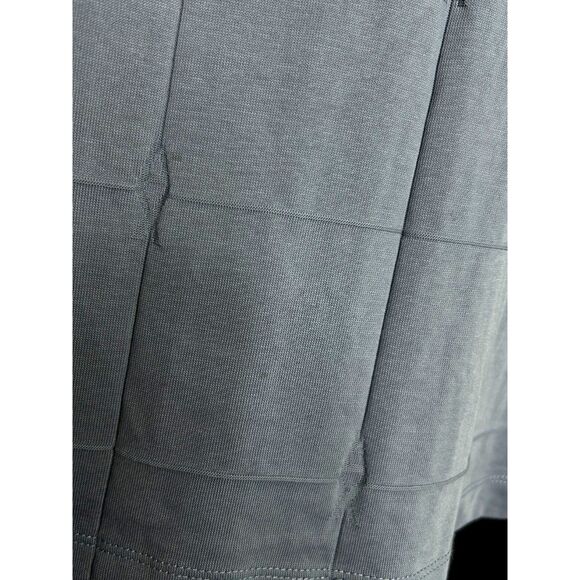 Armani Exchange Men's Regular Fit ASV Ribbed Cotton Slate Blue Crew Neck T-Shirt - Picture 6 of 10